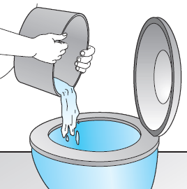 Riparare water otturato